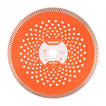 Timco Diamond Blade Premium Turbo Continuous 230mm x 22.2mm