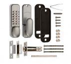 Era Digital Door Lock with Holdback 3003-35-1 Satin Chrome - £47.61 INC VAT