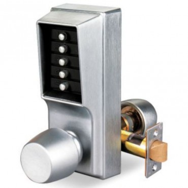 Digital Door Lock Kaba 1011-26D-41 Satin Chrome