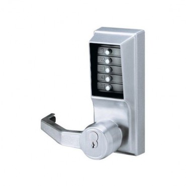 Digital Door Lock Kaba LL1041B-26D Left Hand Satin Chrome