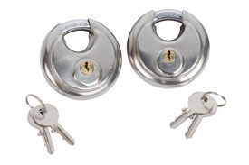 Fort Knox 70mm Discus Padlocks Keyed Alike Stainless Steel 20.73