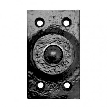 Foxcote Foundries FF33 Rectangular Bell Push Black Antique