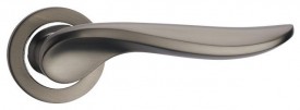 Door Handles on Rose Fortessa Vulcan Gun Metal Grey & Polished Chrome 39.15