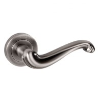 Old English Colchester Door Handles on Rose OE177MBN Matt Gun Metal 41.19