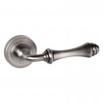 Old English Durham Door Handles on Rose OE127MBN Matt Gun Metal 41.19