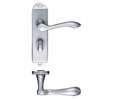 Project Door Handles Arundel Bathroom Lock Polished Chrome £12.88
