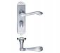 Project Door Handles Arundel Bathroom Lock Polished Chrome