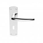Serozzetta Door Handles SZC021CP Dos Lever Lock Polished Chrome 13.80