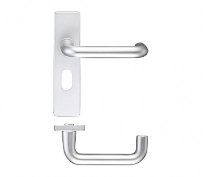 Zoo ZAA011OPSA 19mm Oval Profile Lock Door Handles SAA