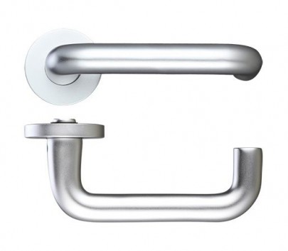 Zoo ZAA030SA 19mm RTD Lever On Rose Door Handles SAA