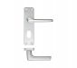 Zoo Contract Door Handles Oval Profile Lock SAA