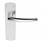 Serozzetta Door Handles SZC022SC Dos Lever Latch Satin Chrome 13.80