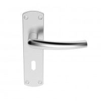 Serozzetta Door Handles SZC021SC Dos Lever Lock Satin Chrome £16.29