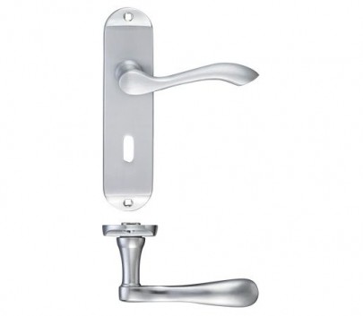 Project Door Handles Arundel Lock Satin Chrome