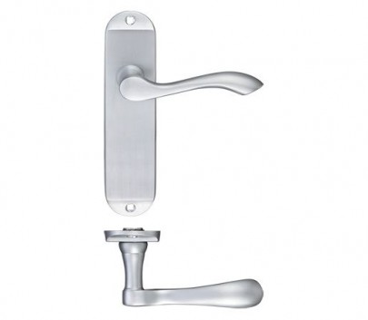 Project Door Handles Arundel Latch Satin Chrome