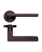 Door Handles Stanza Venice Lever on Round Rose Etna Bronze ZPZ070-ETB 18.97