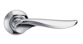 Door Handles on Rose Fortessa Achilles Polished Chrome 23.04