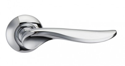 Door Handles on Rose Fortessa Achilles Polished Chrome