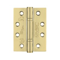 Vier Thrust Bearing Butt Hinge Grade 14 102mm x 76mm PVD Brass Sold in singles 12.26