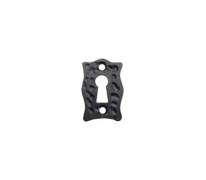 Foxcote Foundries FF01 Standard Key Escutcheon Black Antique