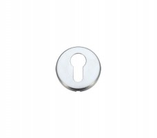 Zoo ZCZ001SC Euro Profile Escutcheon Satin Chrome 3.10