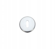 Zoo ZCZ002SC Lever Key Escutcheon Satin Chrome 3.10