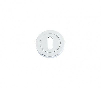 Standard Key Escutcheon Stanza ZPZ002CP Polished Chrome