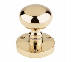 Zoo Mortice Knob Door Handles ZCB35 Polished Brass 20.57