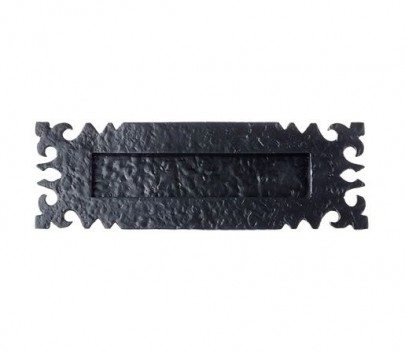 Foxcote Foundries FF37 Ledbury Letter Plate Black Antique