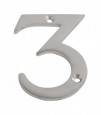 Satin Chrome Door Numbers