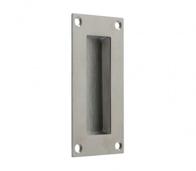 Zoo ZAS10SS 100 x 50mm Flush Pull SSS