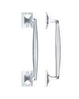 Pull Handle Pub Style 250mm Fulton & Bray FB113CP Polished Chrome 28.87