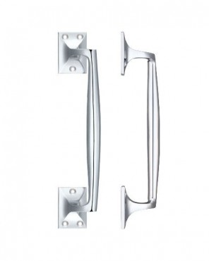 Pull Handle Pub Style 250mm Fulton & Bray FB113CP Polished Chrome