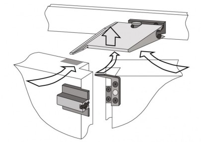 D&E Door Selector Wedge Type MK2 SAA