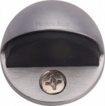 Oval Floor Mounted Door Stop Heritage Brass V1080-SC Satin Chrome 4.85