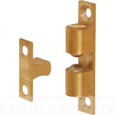 45mm Double Ball Catch Brass