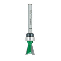 Trend C162x1/4TC Dovetail Router Cutter12.7mm Dia x 104Degree Guided 23.31