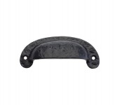 Foxcote Foundries FF44 Drawer Pull Black Antique 3.66