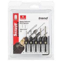 Trend Snappy Drill Countersink 5 Piece Set SNAP/CS/SET £35.00