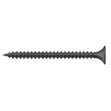 Drywall Screw 3.5 x 25mm Fine Thread Black Box 200