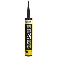 Everbuild EB25 Sealant & Adhesive 300ml Black 9.53
