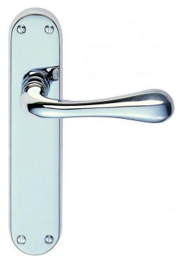 Carlisle Brass Door Handles EL22CP Euroline Astro Lever Latch Polished Chrome