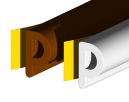 Stormguard EPDM P Draught Strip 10mtr White 9.45