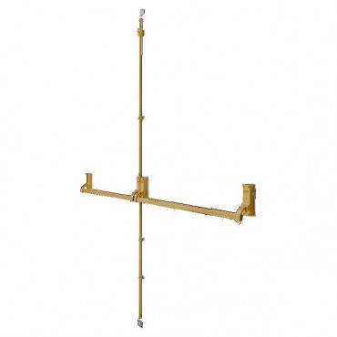 Panic Bolt Double Door Rebated Arrone AR888 Gold