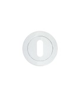 Standard Key Escutcheon Stanza ZPA002-CP Polished Chrome 3.75