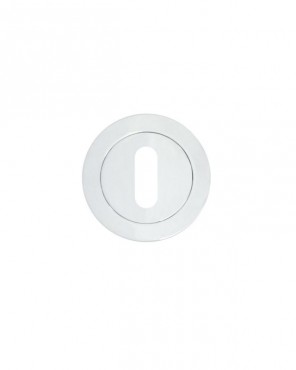 Standard Key Escutcheon Stanza ZPA002-CP Polished Chrome