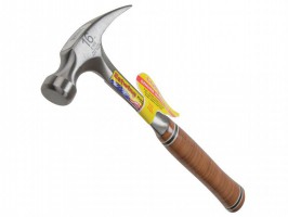 Estwing Straight Claw Hammer 16oz Leather Handle E16S 55.06