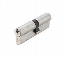 Vier Euro Double Cylinder 85mm Offset 40mm/45mm 5 pin Satin Chrome 13.46