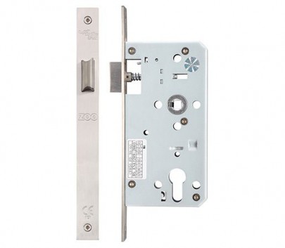 Zoo ZDL0055LSS 55mm Backset DIN Latch SSS