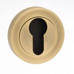 Old English Euro Escutcheon OEESCEMAB Matt Antique Brass (Sold In Pairs) 13.69